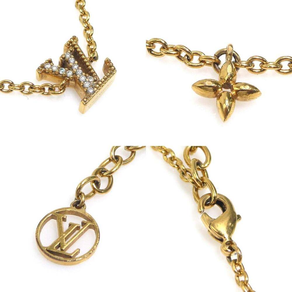 LOUIS VUITTON Gold Charm Bracelet - Picture 4 of 5